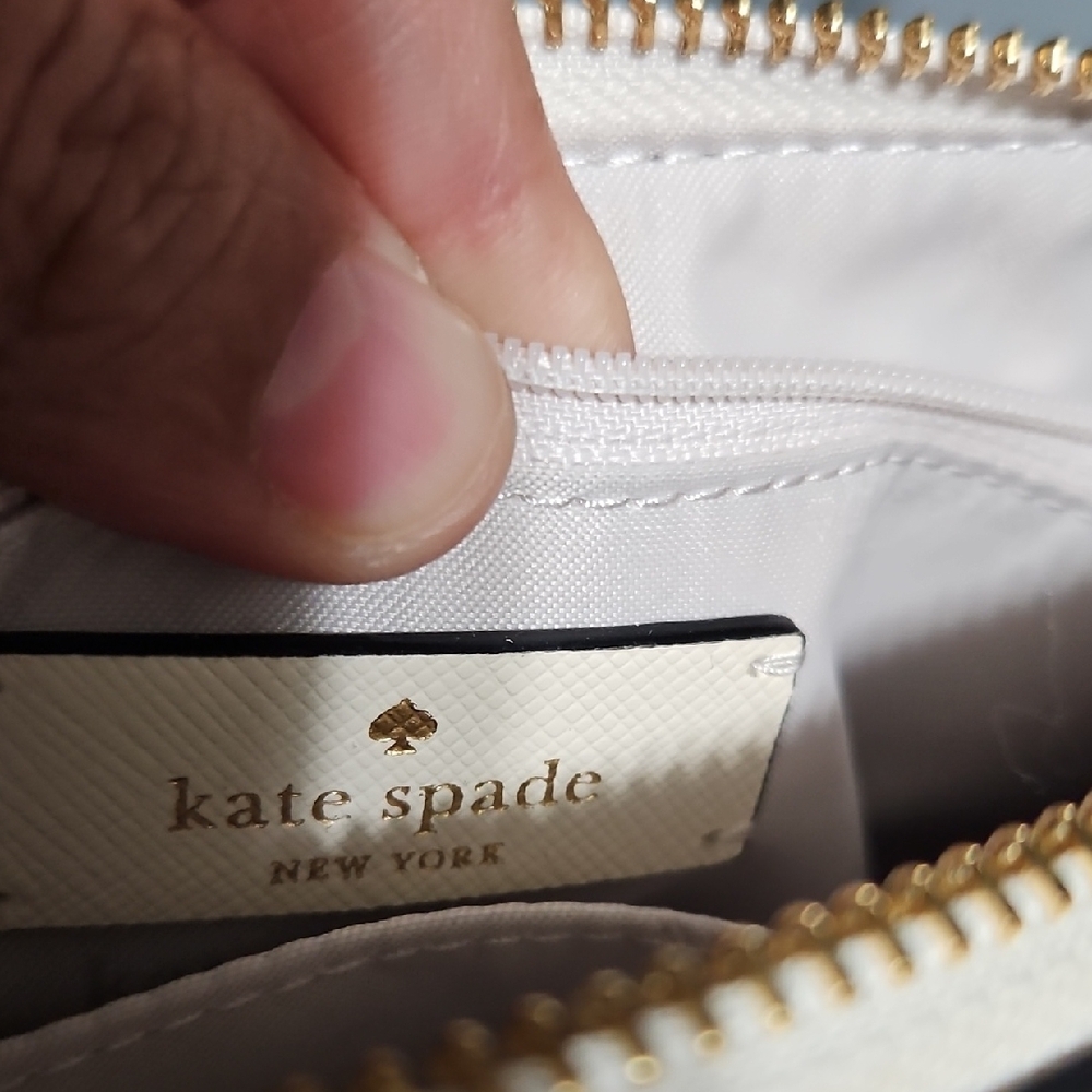 KATE SPADE NWOT MADISON Shoulder Bag And Matching Wrislet With Crossbody Strap - Picture 10 of 12